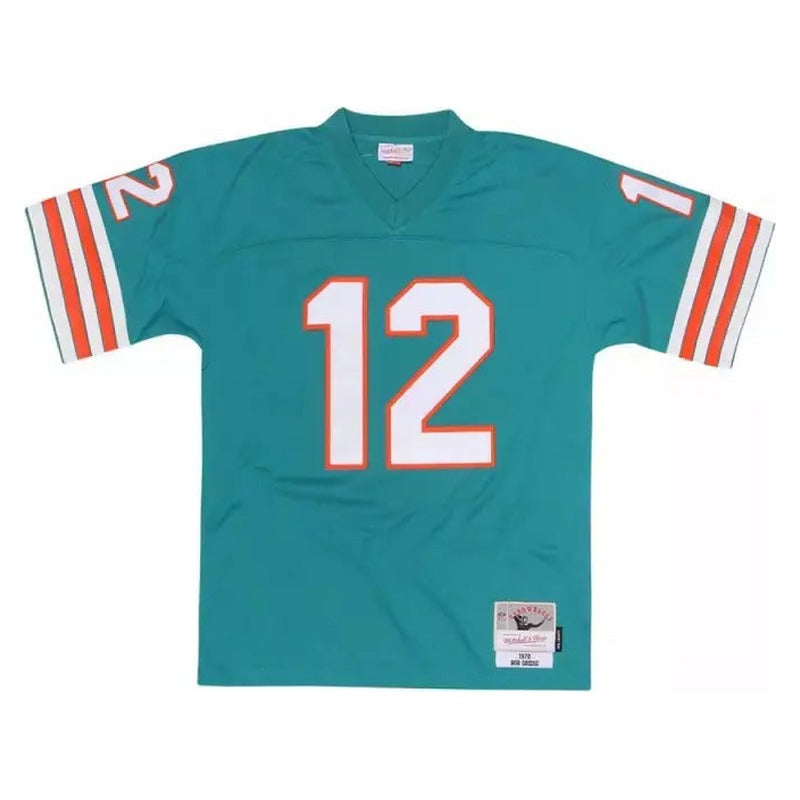 Maillot NFL Vintage Bob Griese Miami Dolphins 1972 Legacy Retro Vert