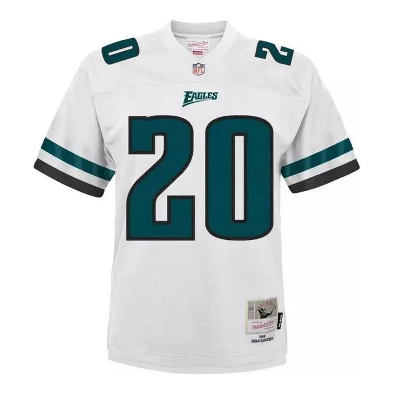 Maillot NFL Vintage Brian Dawkins Philadelphia Eagles 1996 Legacy Retro Blanc