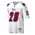 Maillot NFL Vintage Curtis Martin New England Patriots 1995 Legacy Retro Blanc