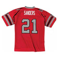 Maillot NFL Vintage Deion Sanders Atlanta Falcons 1989 Legacy Retro Rouge