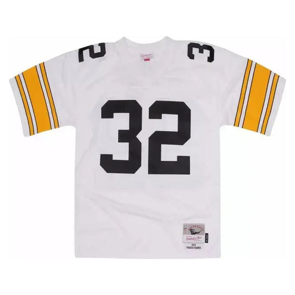 Maillot NFL Vintage Franco Harris Pittsburgh Steelers 1976 Legacy Retro Blanc