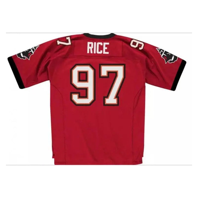 Maillot NFL Tampa Bay Buccaneers Simeon Rice 2002 Legacy Retro Rouge