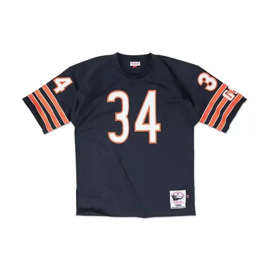 Maillot Vintage Walter Payton Chicago Bears 1985 Legacy Retro Bleu Marine - Super-FL