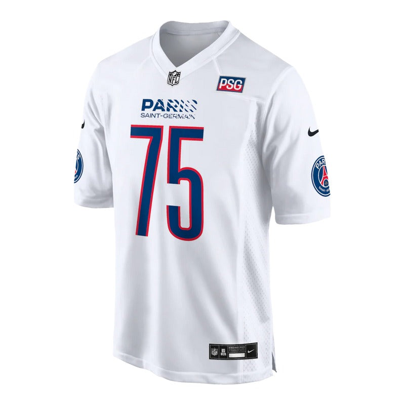 Maillot NFL x PSG (Paris Saint-Germain) Edition Paris 75 Game Road - Blanc