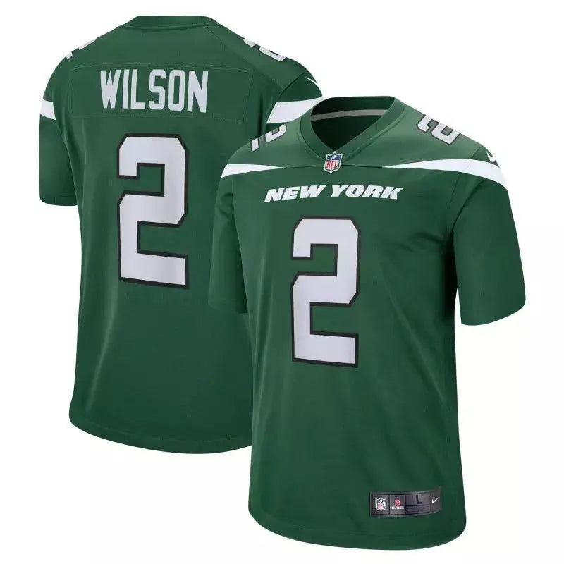 Maillot Zach Wilson New York Jets Game Team Vert - Super-FL